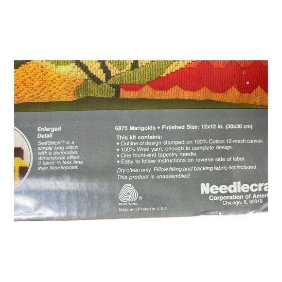 Vintage Wonder Art Pillow Kit - Picture 2 of 3